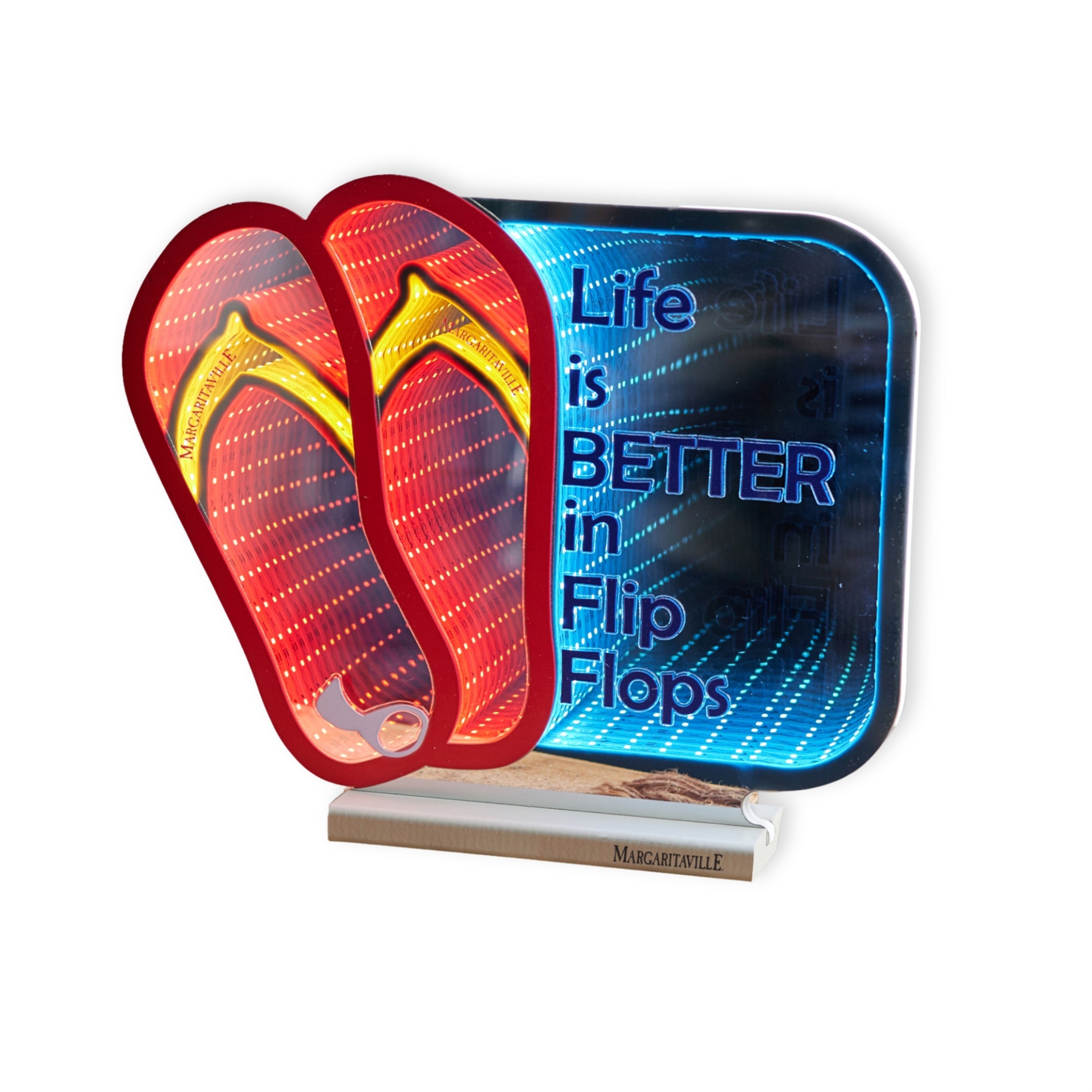 Margaritaville Flip Flop EkkoLight 12"H" - Thumbnail 4
