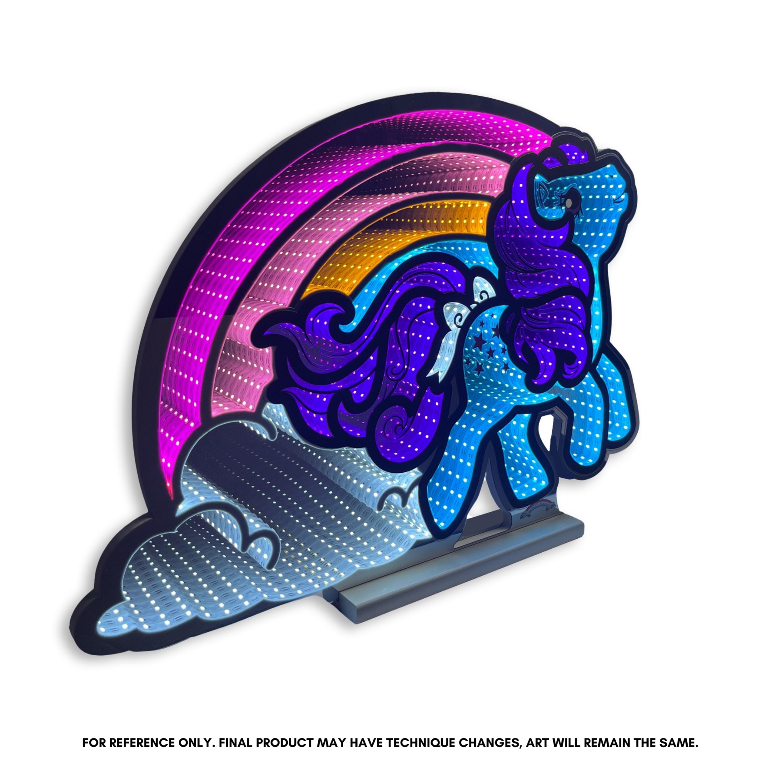 Hasbro My Little Pony Posey Rainbow Ekkolight 18”H Acrylic UL Plug