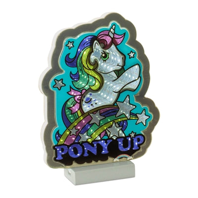 Hasbro Pony Up Ekkolight 8”H Acrylic 3 AA Batteries Not Included USB Cord Included