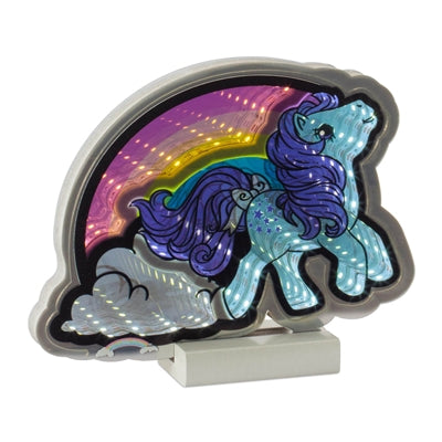 Hasbro My Little Pony Posey Rainbow Ekkolight 6.25”H Acrylic 3 AA Batteries Not Included/USB Cord In