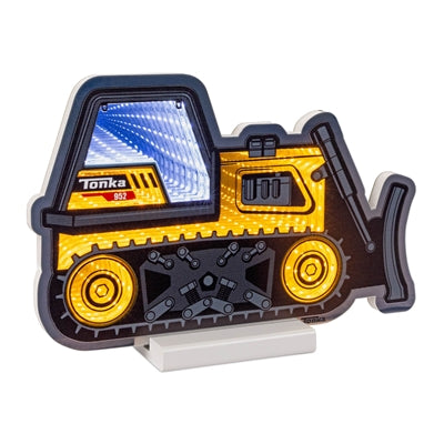 Tonka Bulldozer Ekkolight 8”H Acrylic UL Plug