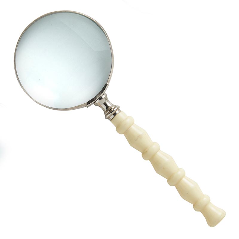 White Magnifying Glass