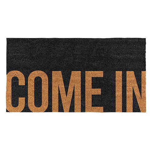 "Come In" Coir Doormat