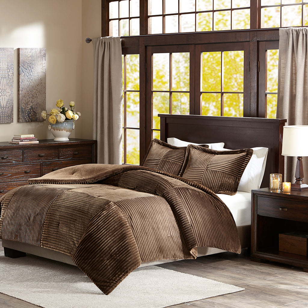 Parker Plush Down Alternative Comforter Set