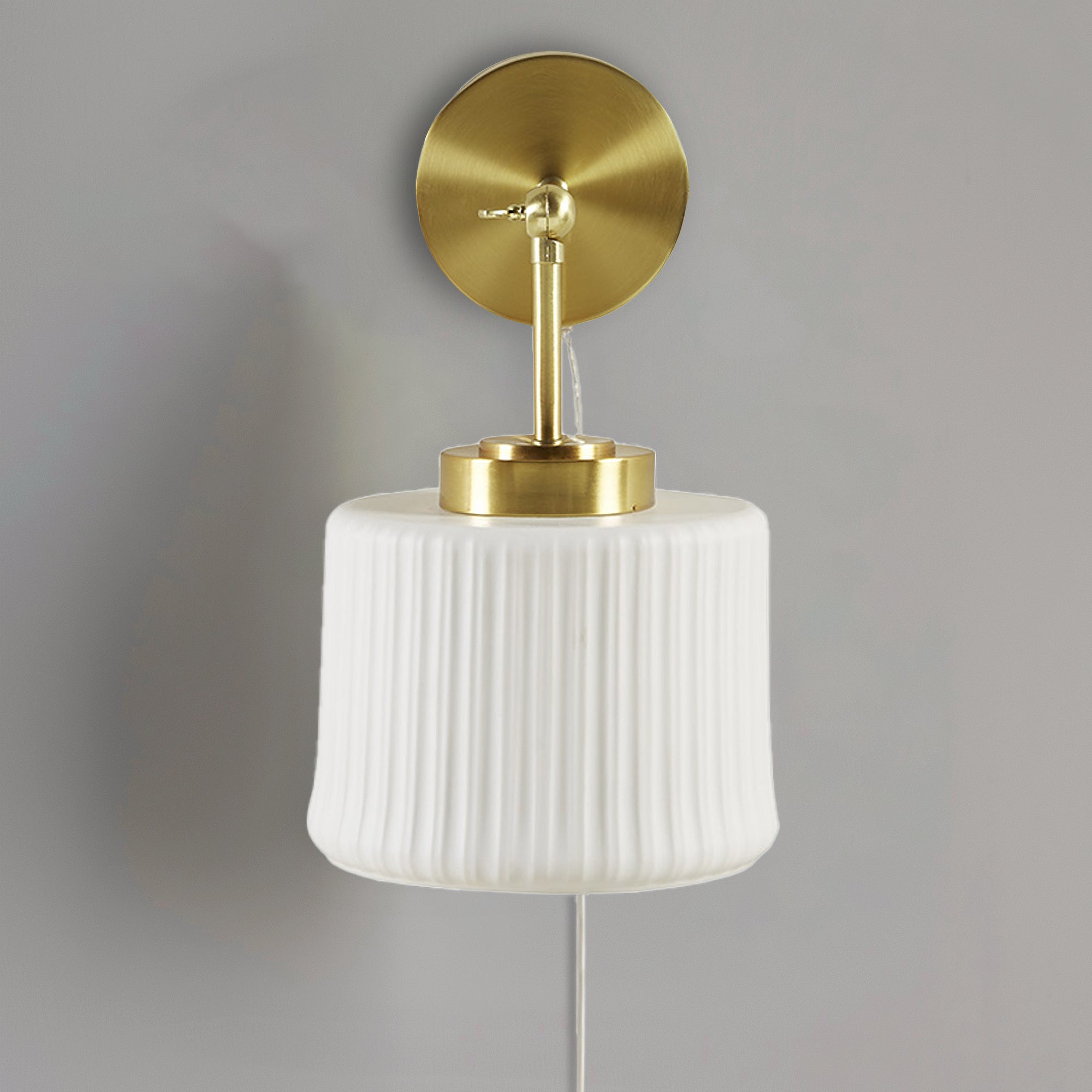 Luminex Embossed Ceramic Table Lamp