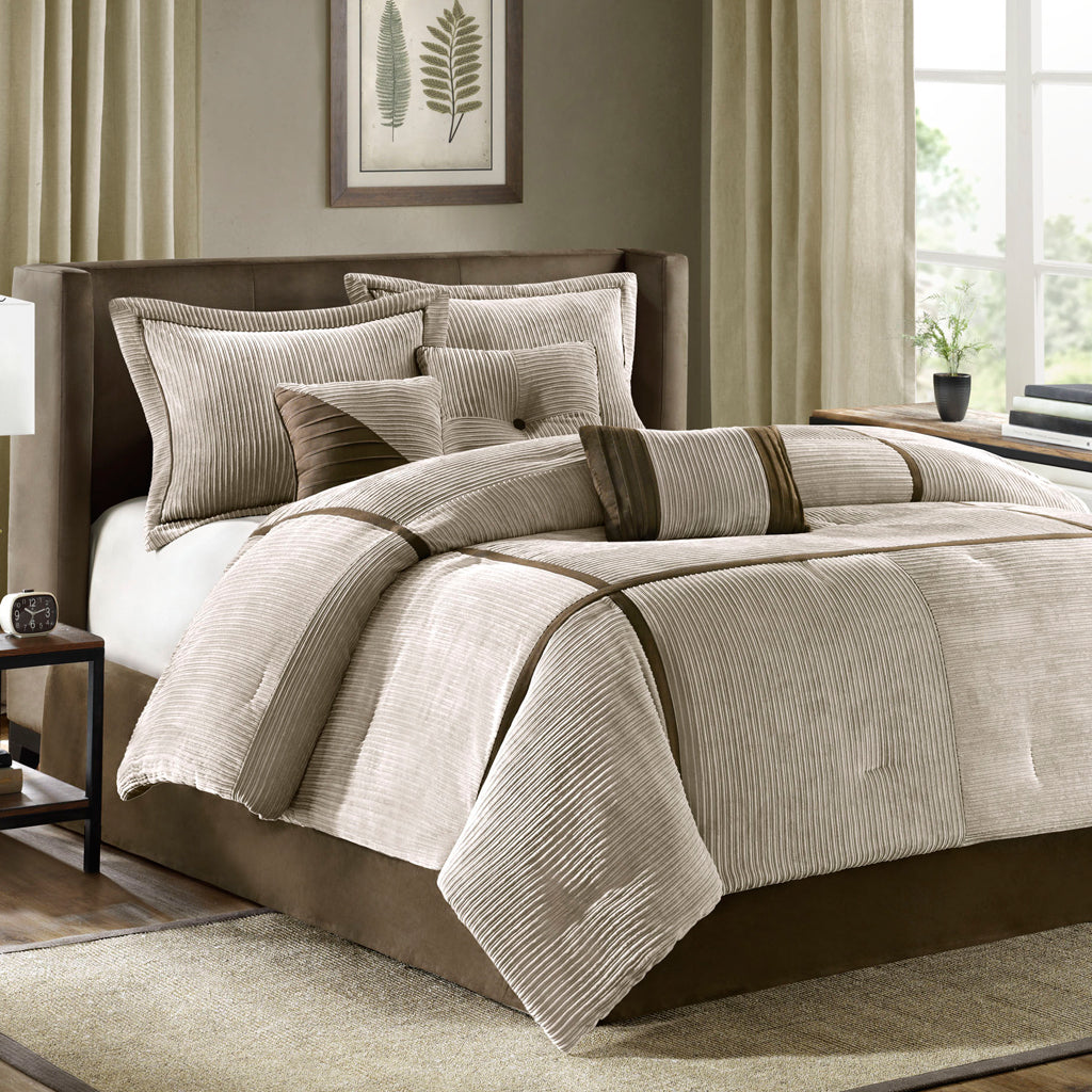 Dallas 9 Piece Cotton Percale Comforter Set