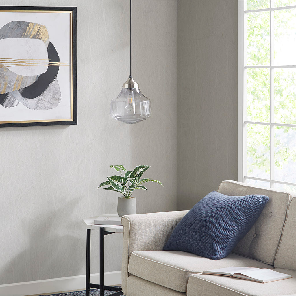 Elm Farmhouse Metal Pendant