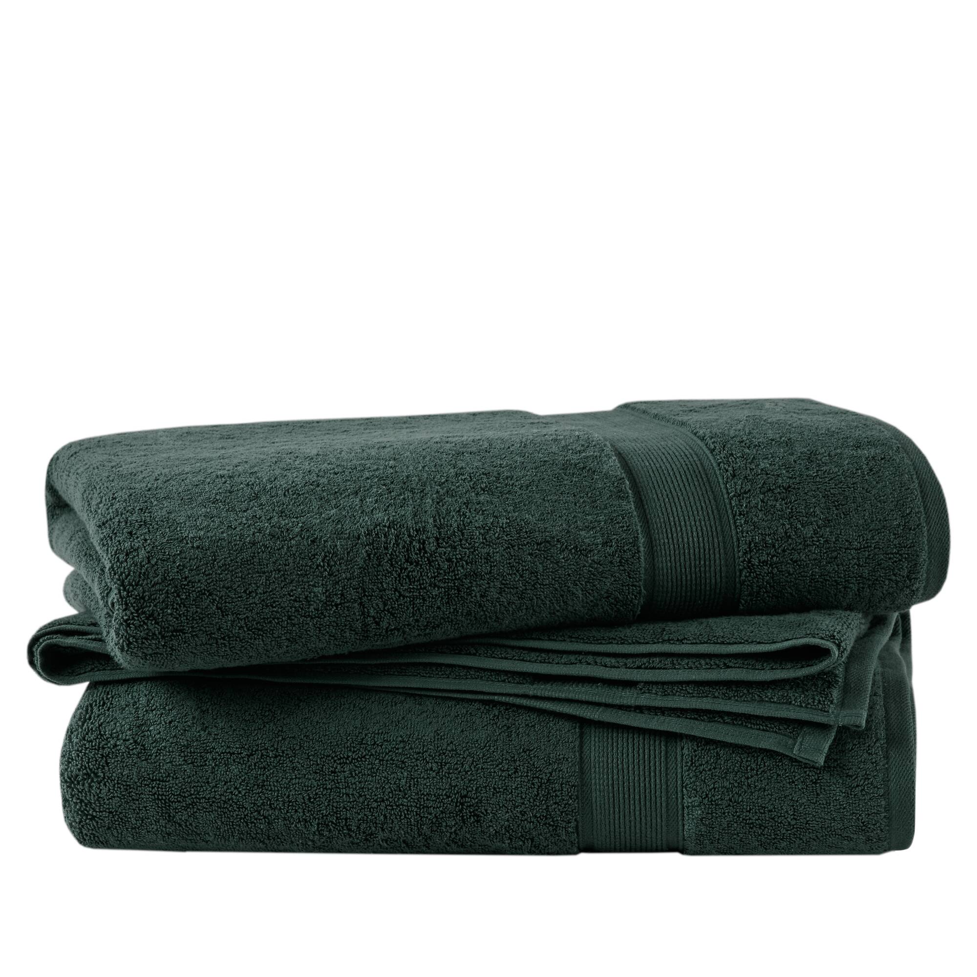 100% Cotton Bath Sheet Antimicrobial 2 Piece Set