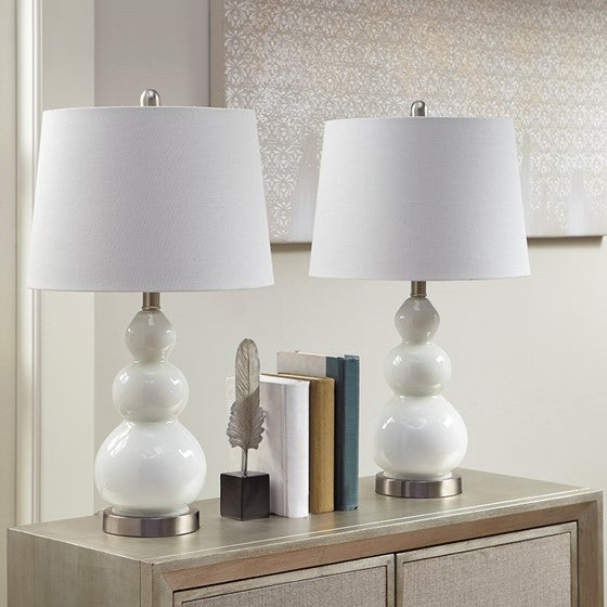 Covey Textured Resin Table Lamp