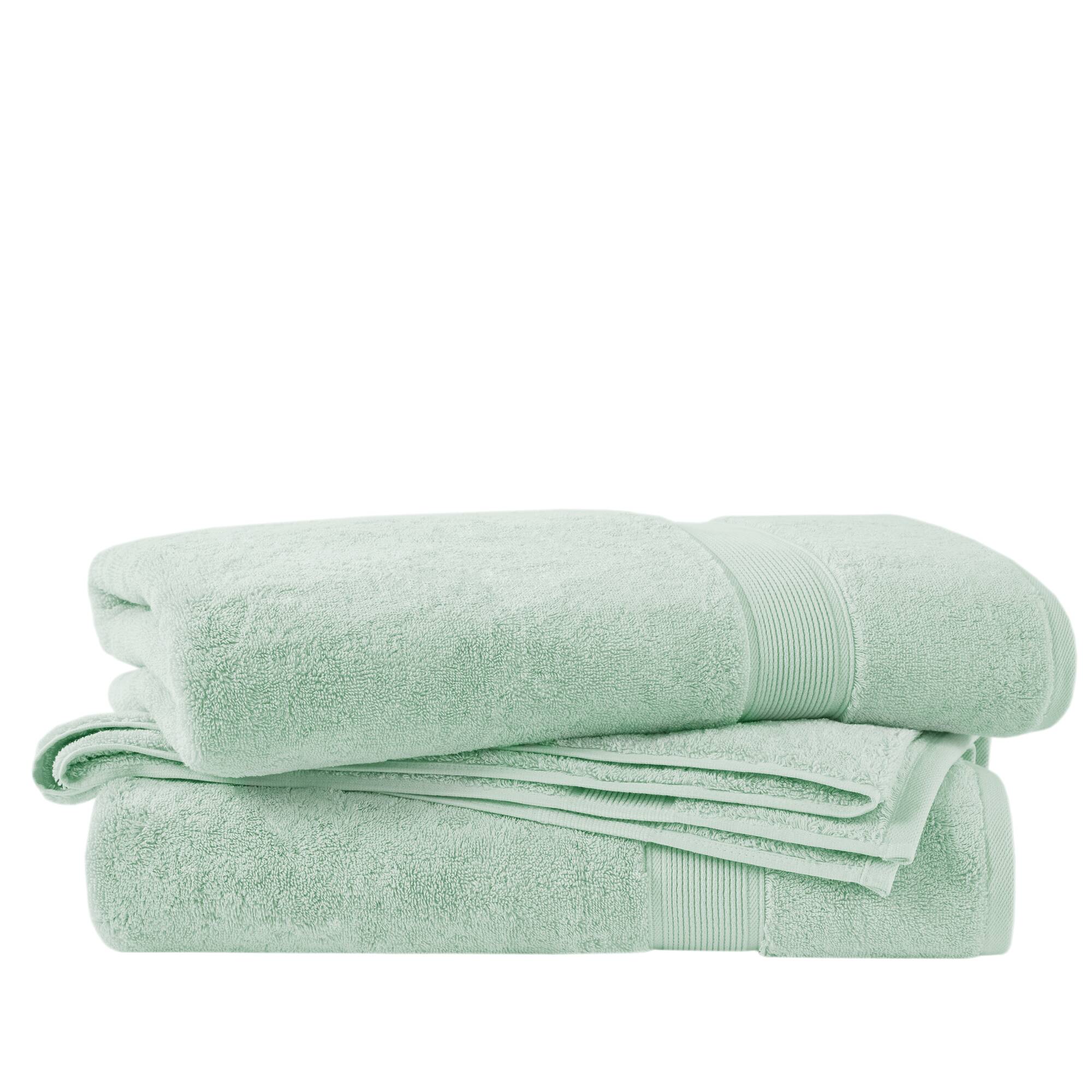 Cotton 6 Piece Bath Towel Set