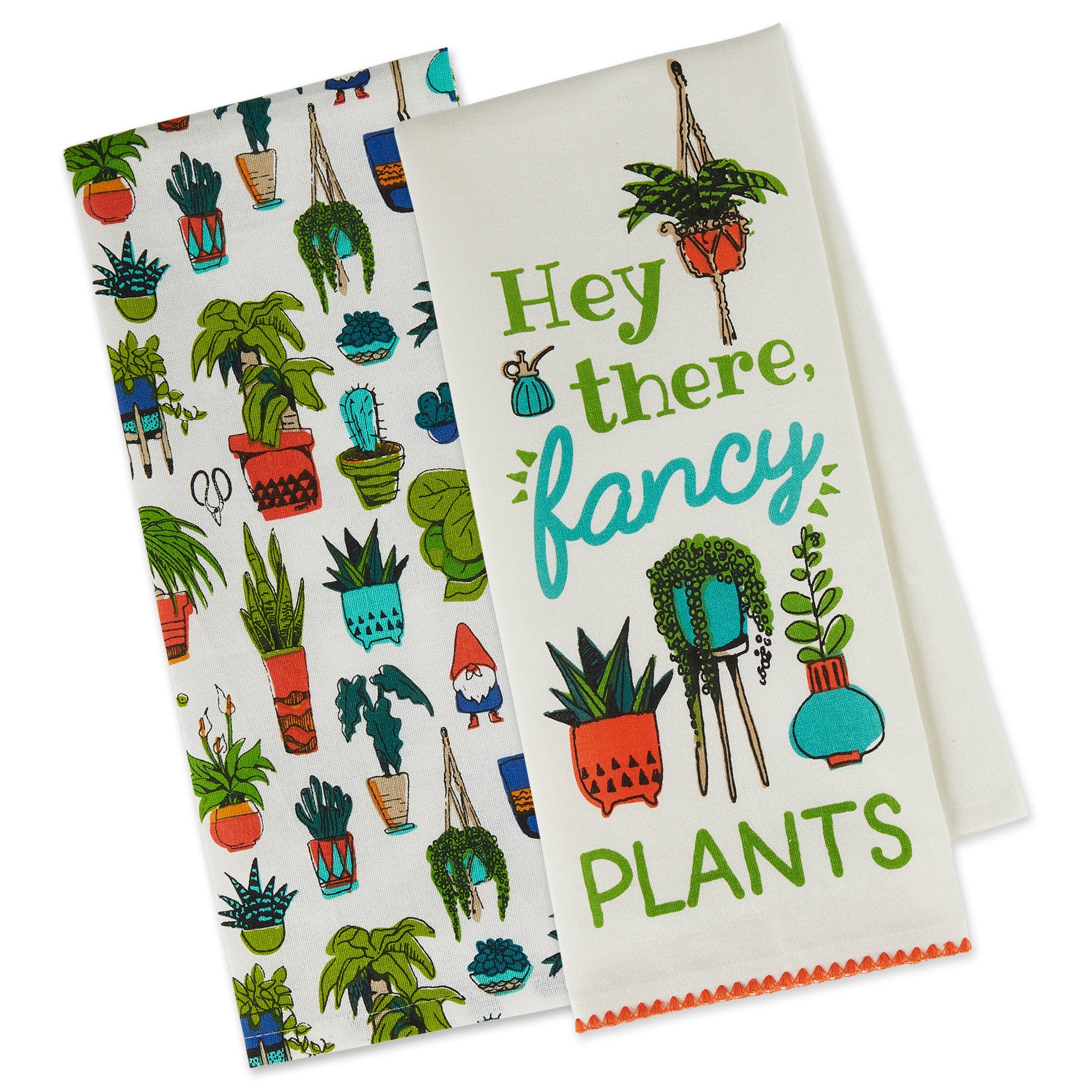 Fancy Plants Dishtowels (S/2)