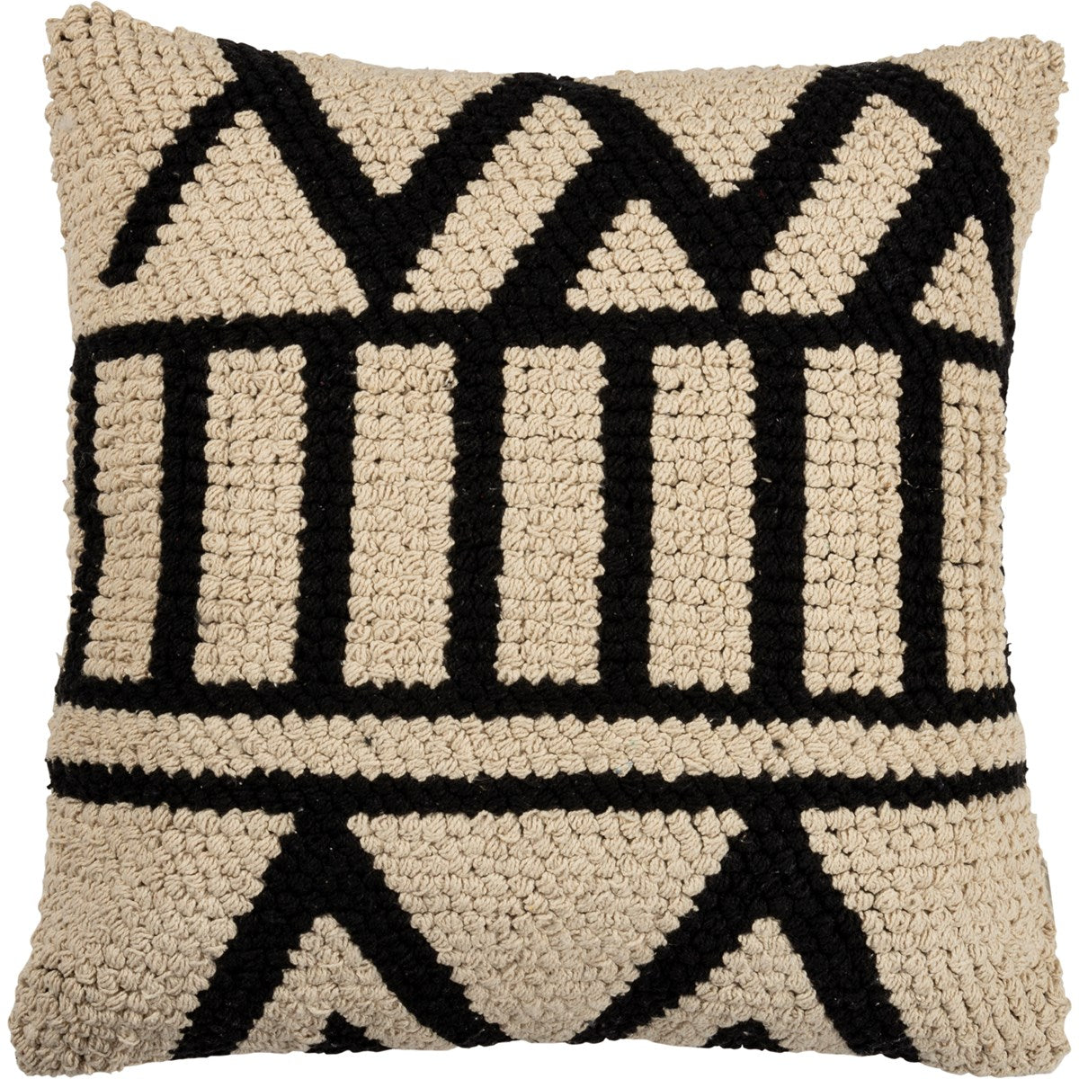 Geometric Textured Pillow