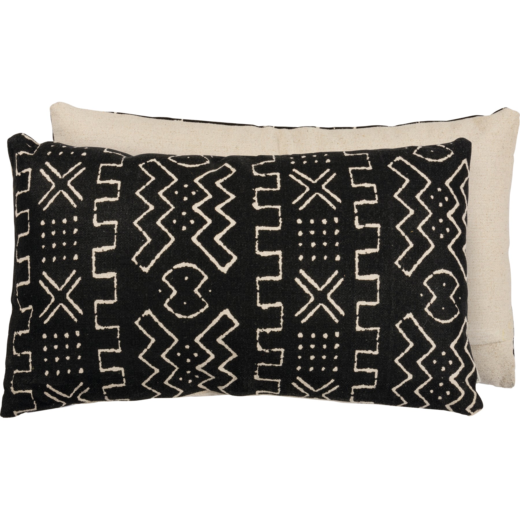 Geometric Designs Textured Pillow