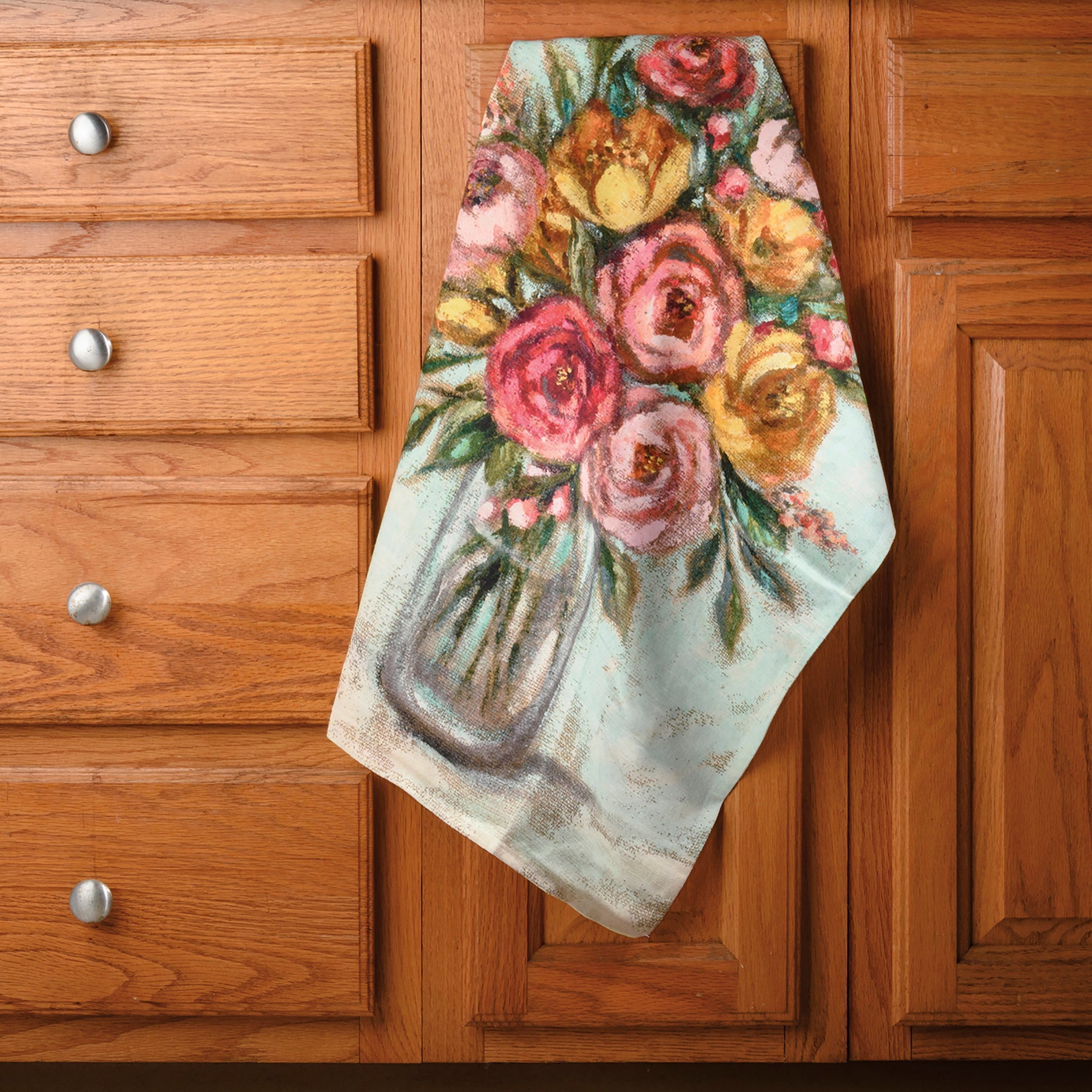 Floral Bouquet Art Kitchen Towel