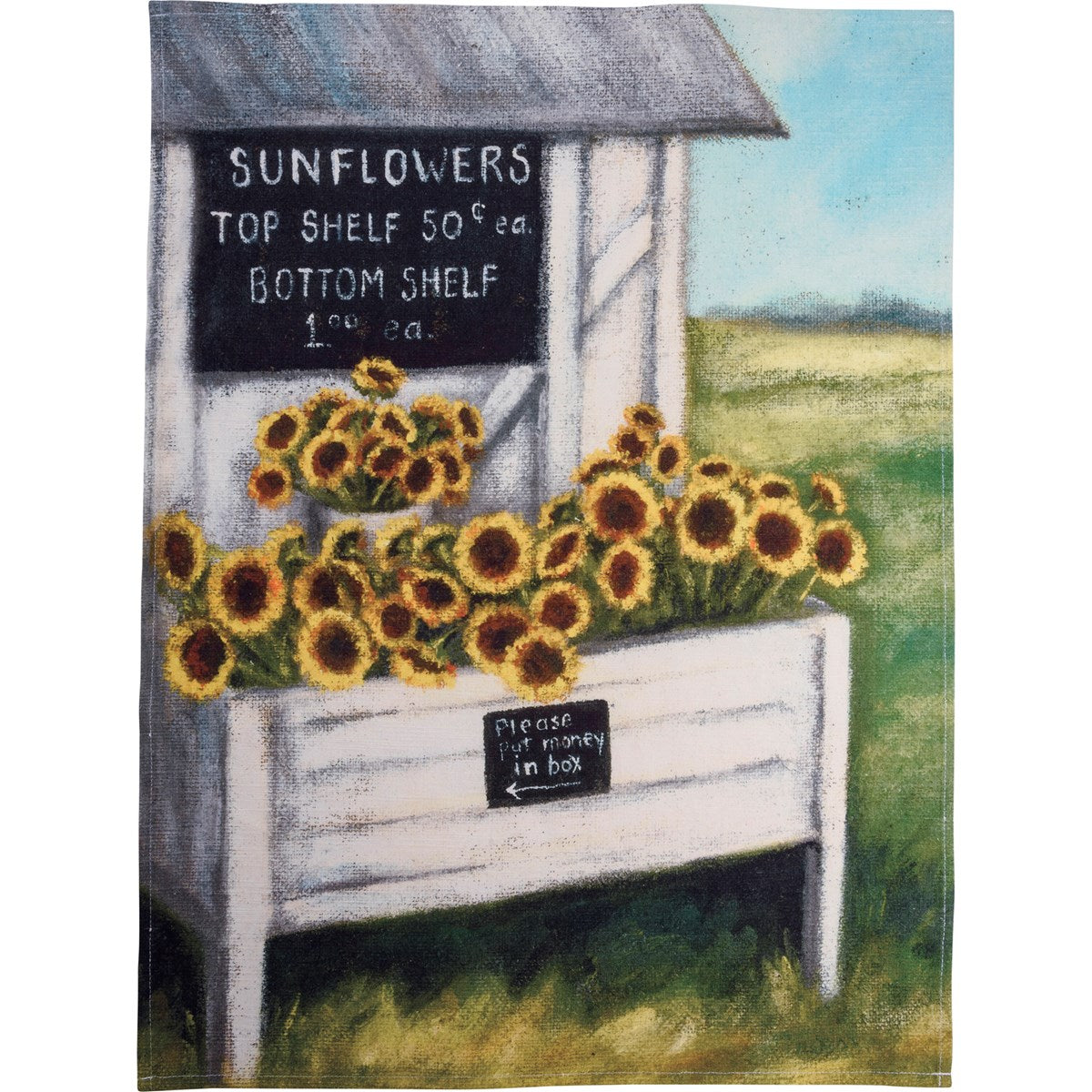 Boutique Art Towel - Sunflower Stand