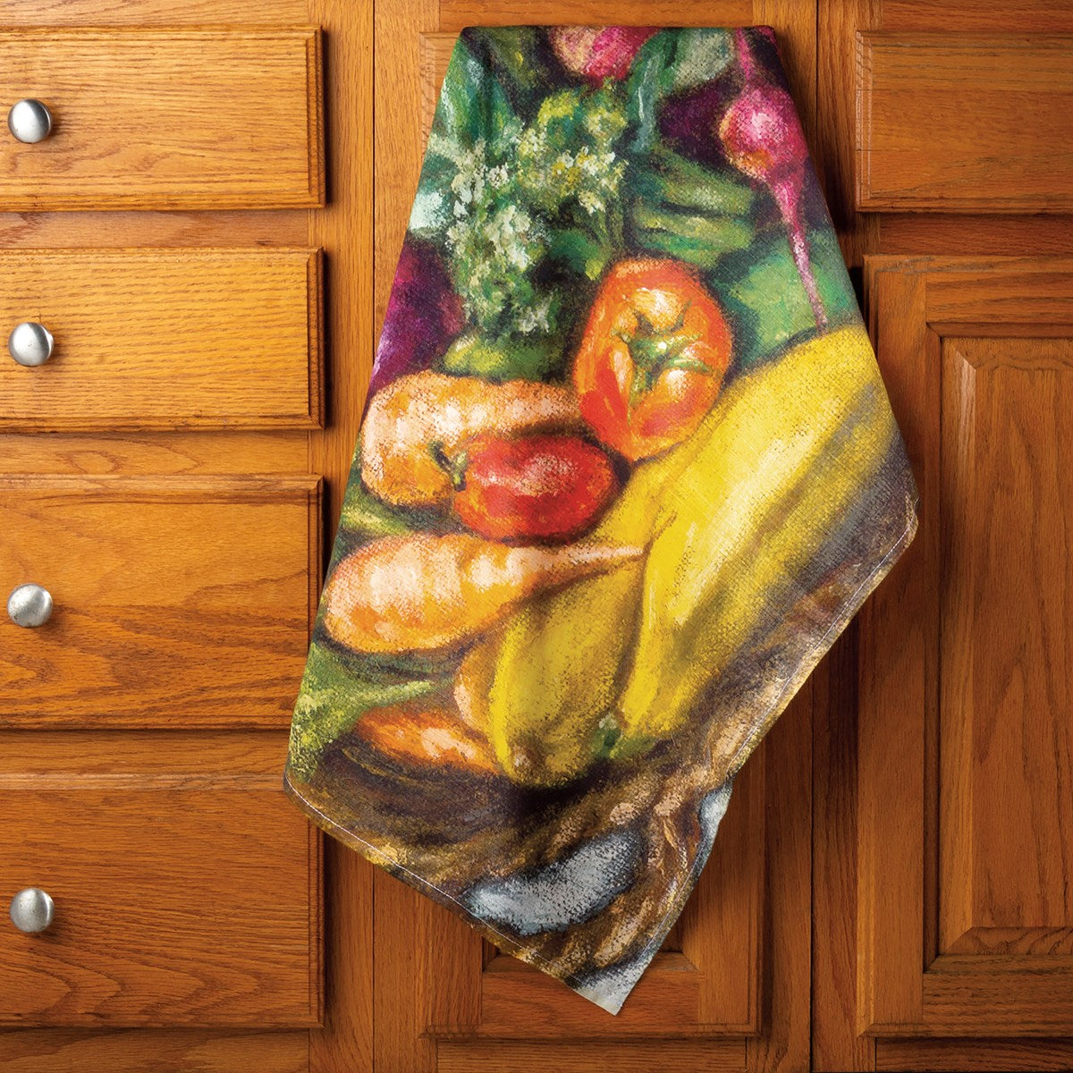 Boutique Art Towel - Vegetable Basket