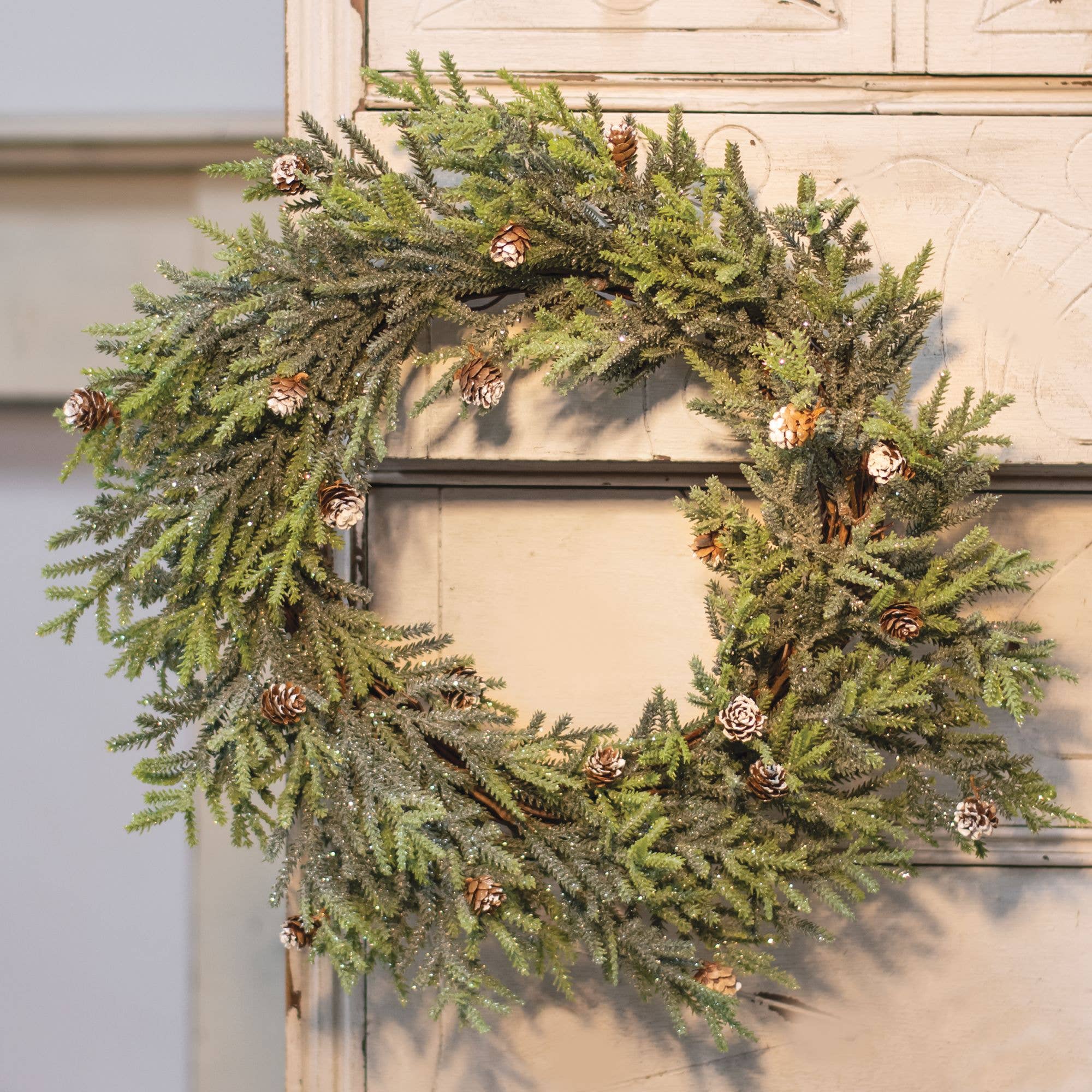 18" Mountain Pine Wreath