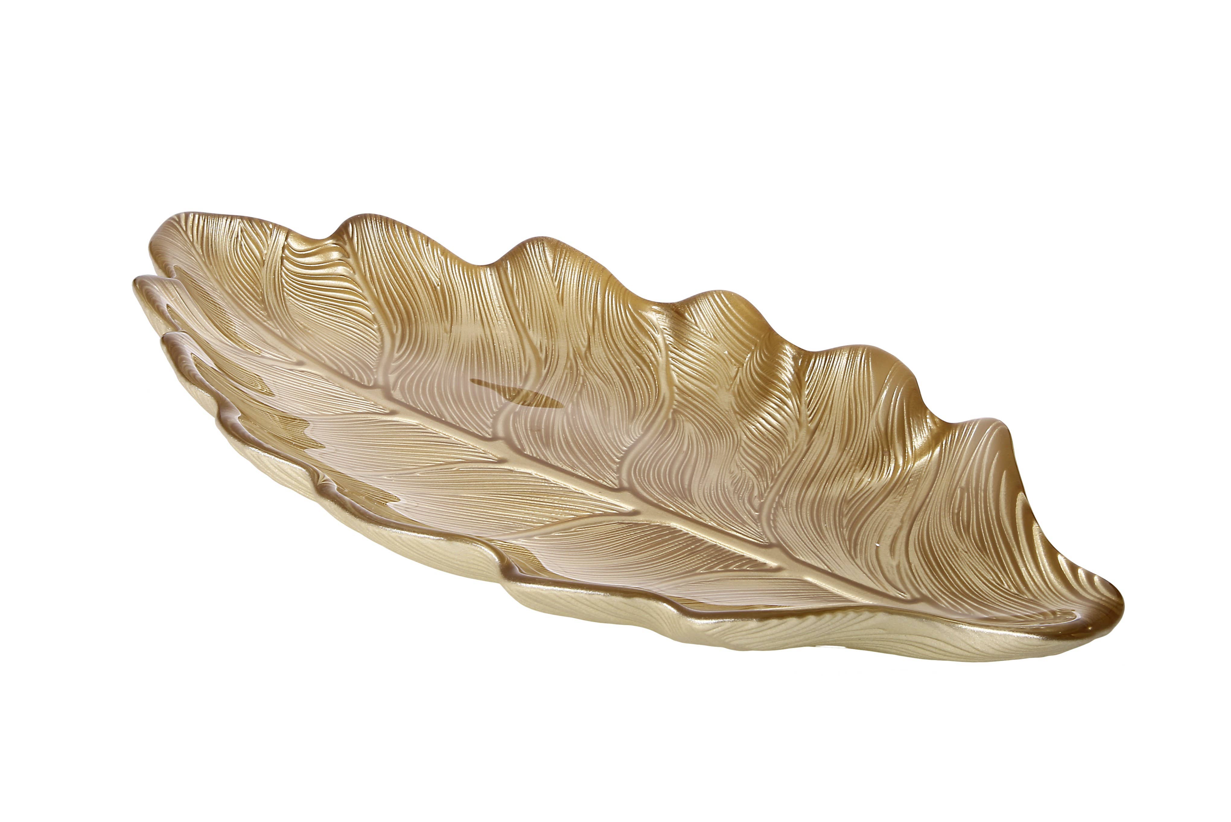 Gold Leaf Dish (5610102358173)