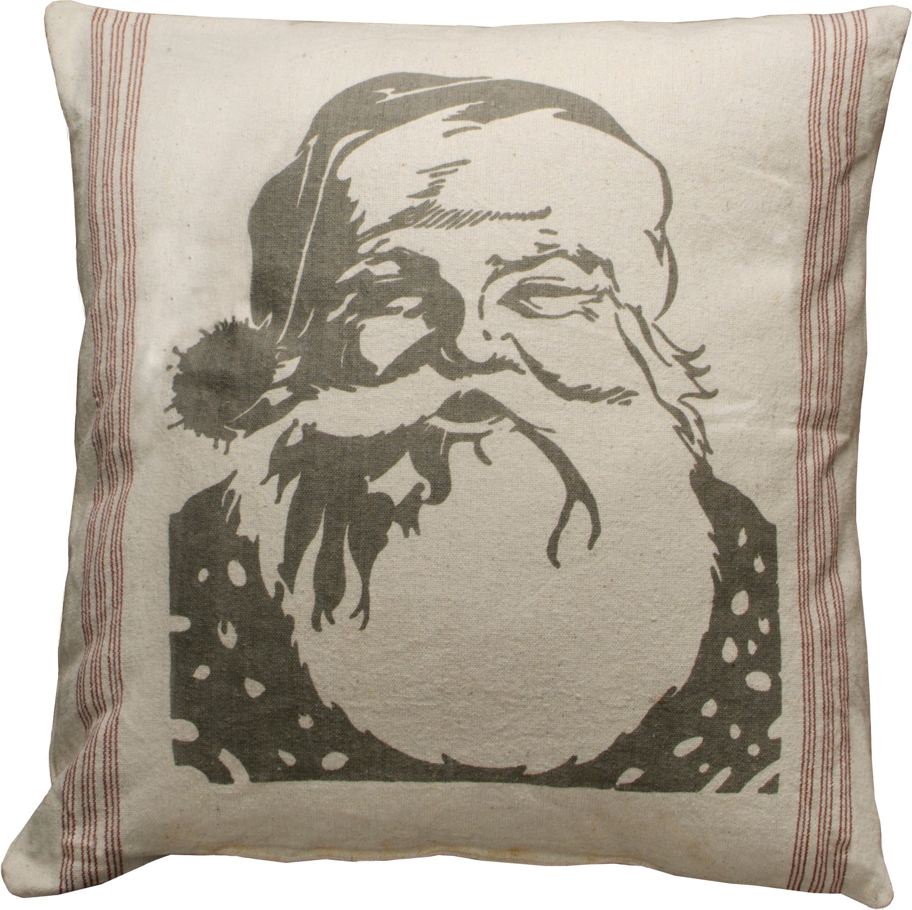 Oversized Santa Face Pillow