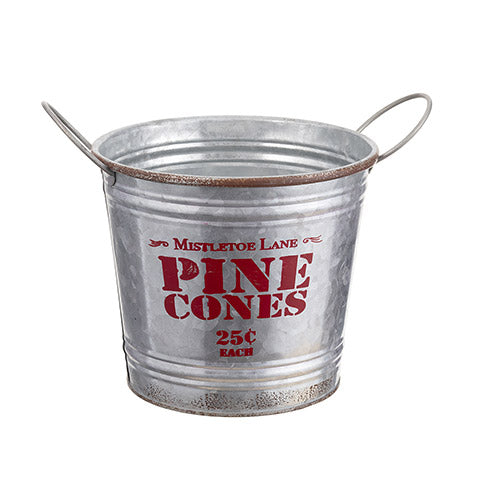 "Pine-Cone $0.25" Pail.