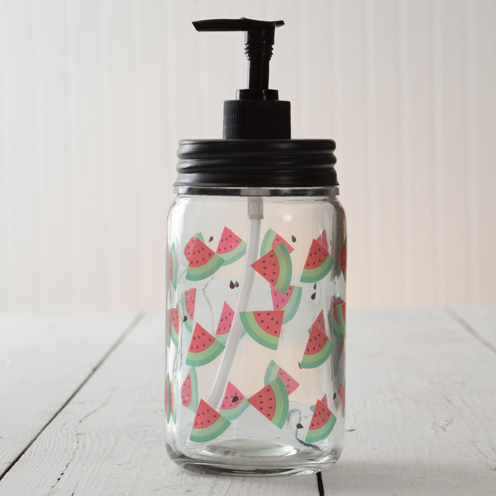 Watermelon Print Soap/Lotion Dispenser