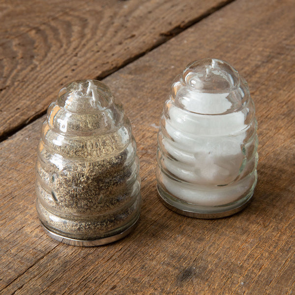 Set of Two Honey Hive Salt and Pepper Shakers (S/2)