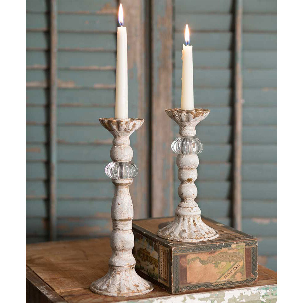 Chrissy Taper Candle Holders (S/2)