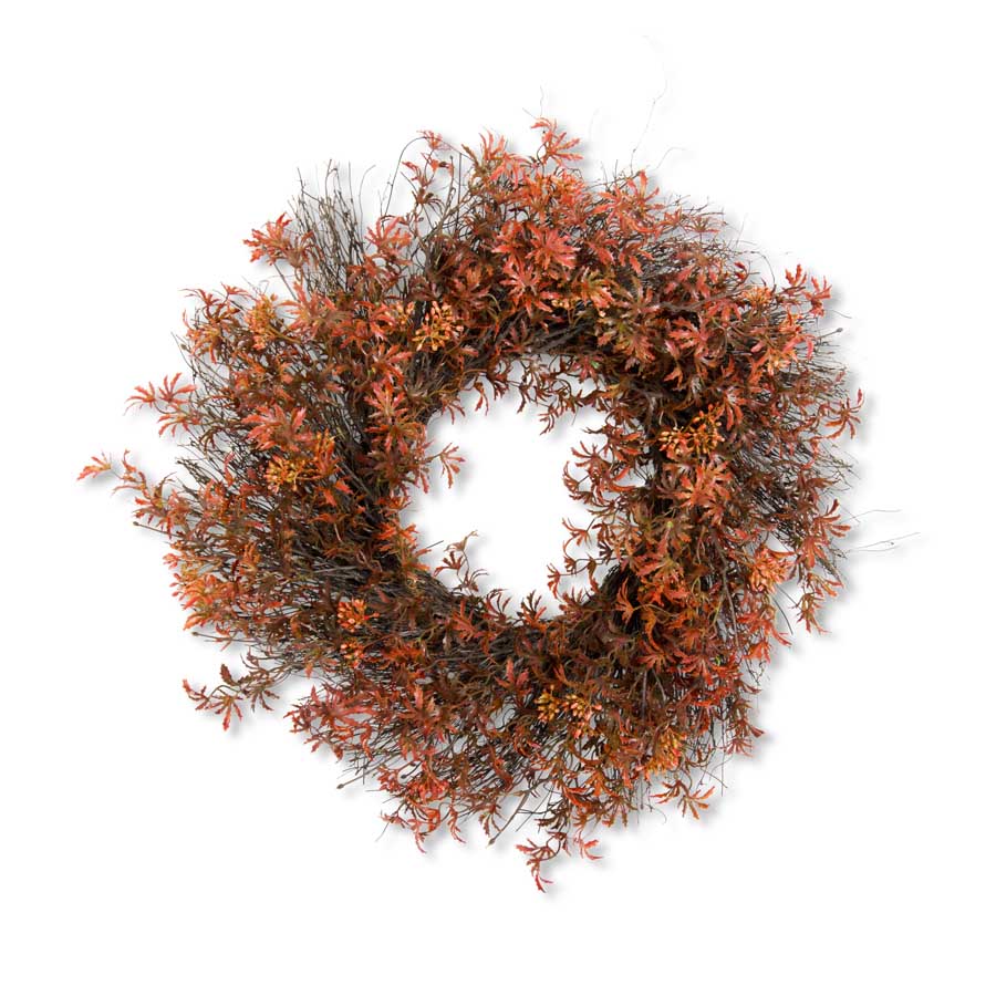 24" Japanese Maple Wreath (5610099998877)