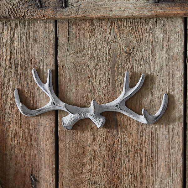 Cast Iron Antlers Hook