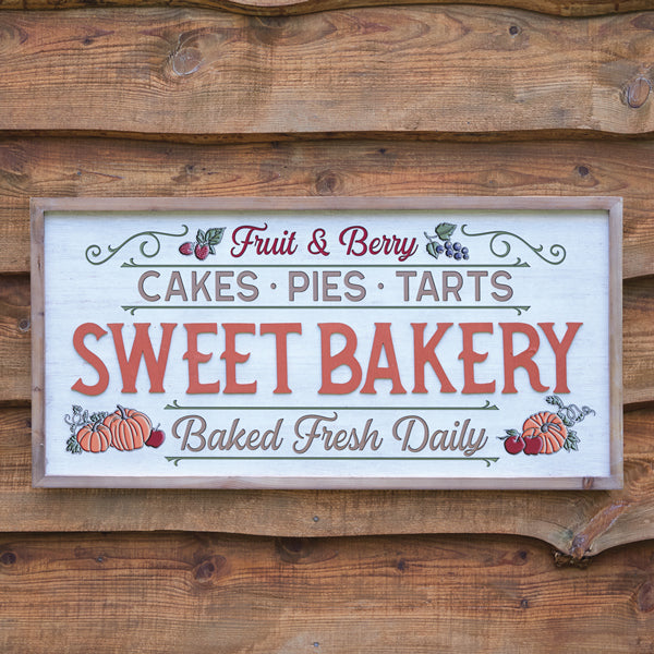 Sweet Bakery Fall Sign