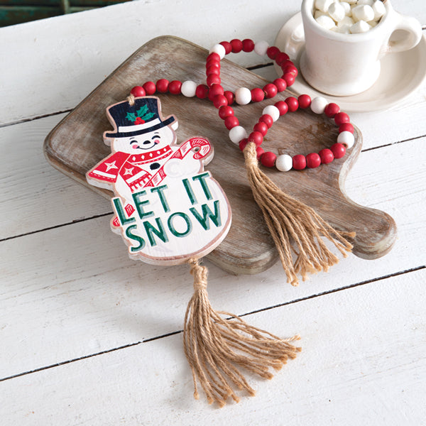Snowman Decorative Beads