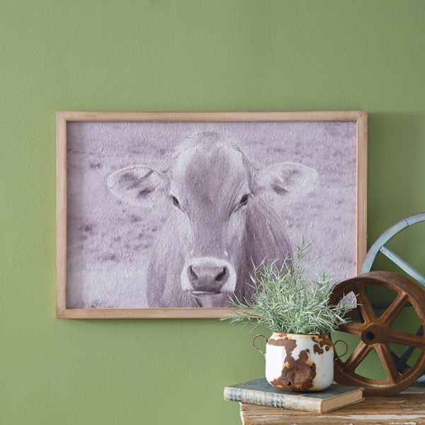 Brown Swiss Cow Wall Art