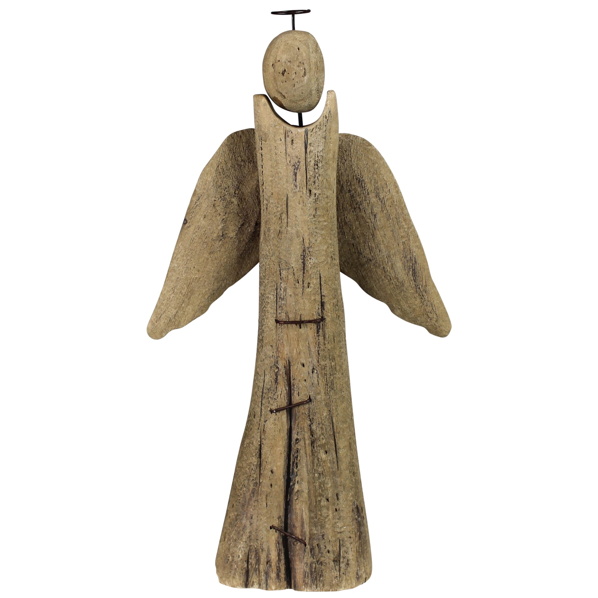 Kiri Wood Rustic Angel (L)