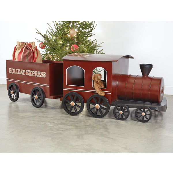 Extra Large Christmas Train with Caboose