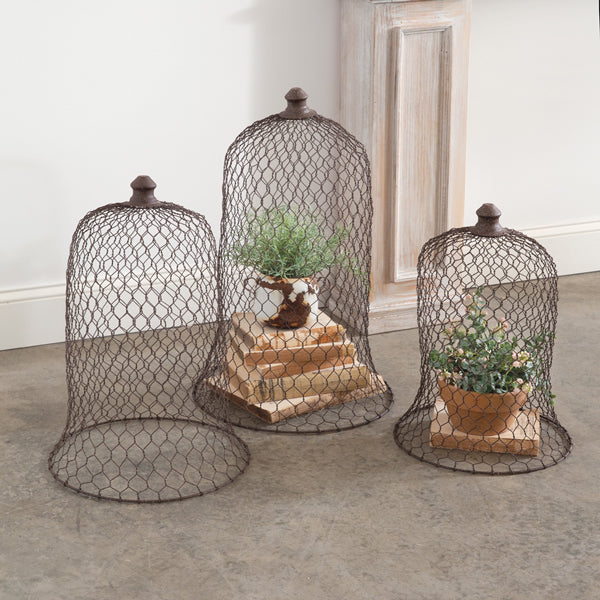 Wire Bell Cloches (S/3)