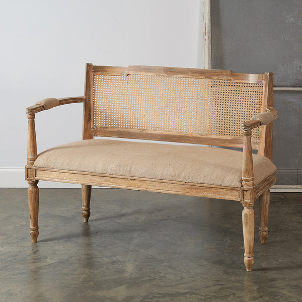 Adelie Antique Settee