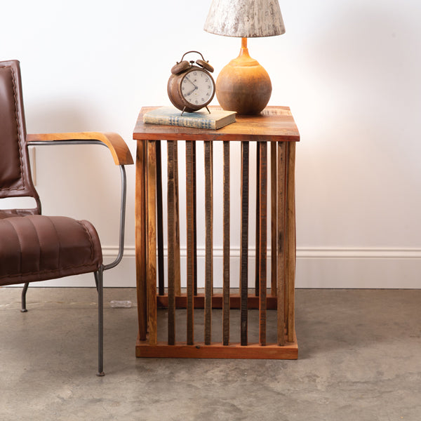 Farmhouse Chicken Coop Side Table