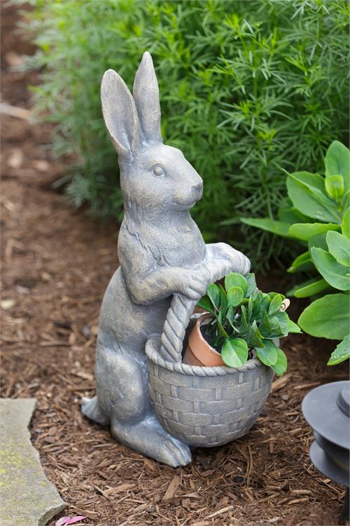 Garden Bunny w/ Basket