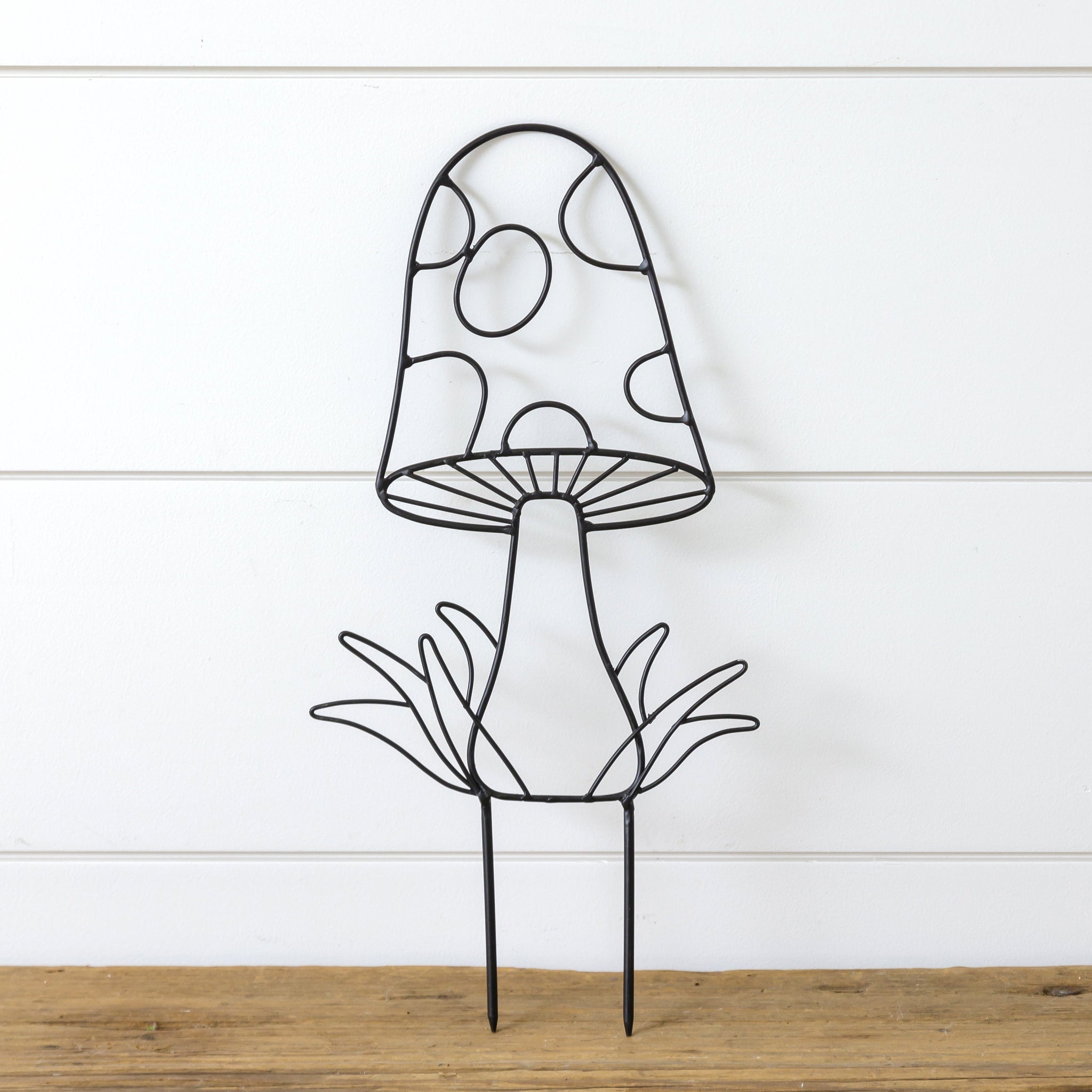 Mushroom Garden Stake