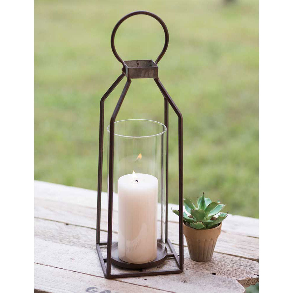 Greenville Pillar Candle Lantern (Lg)