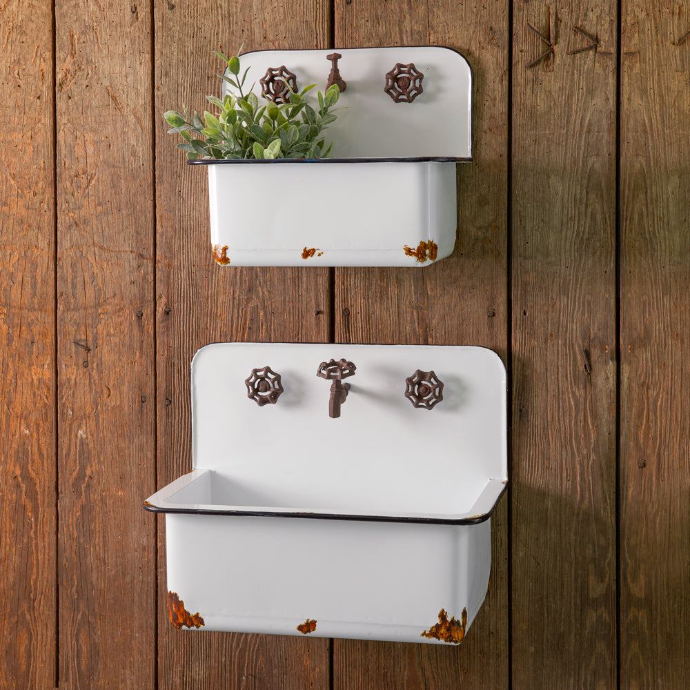 Sink Wall Planters (S/2)