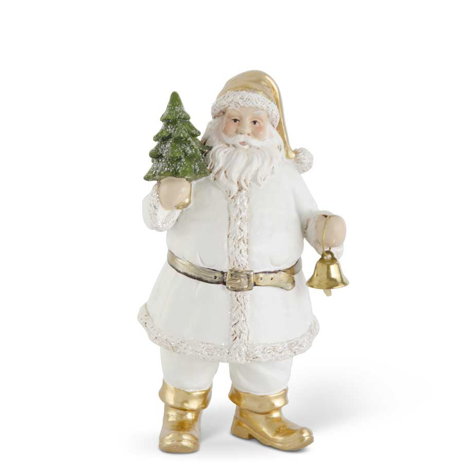 Neutral Santa w/ Gold Accents