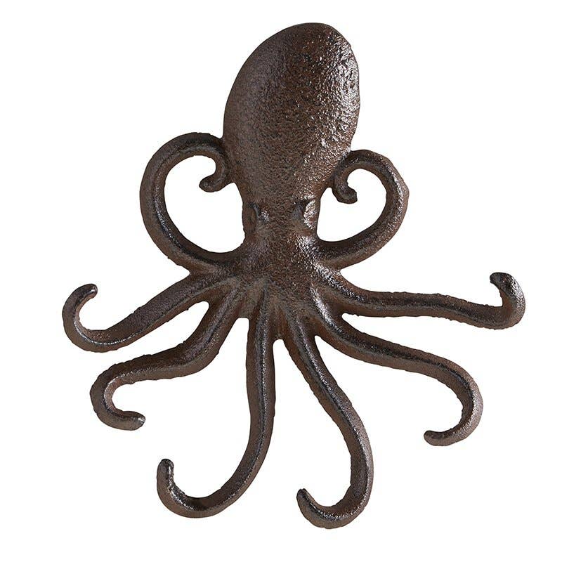 Cast Iron Octopus Hook