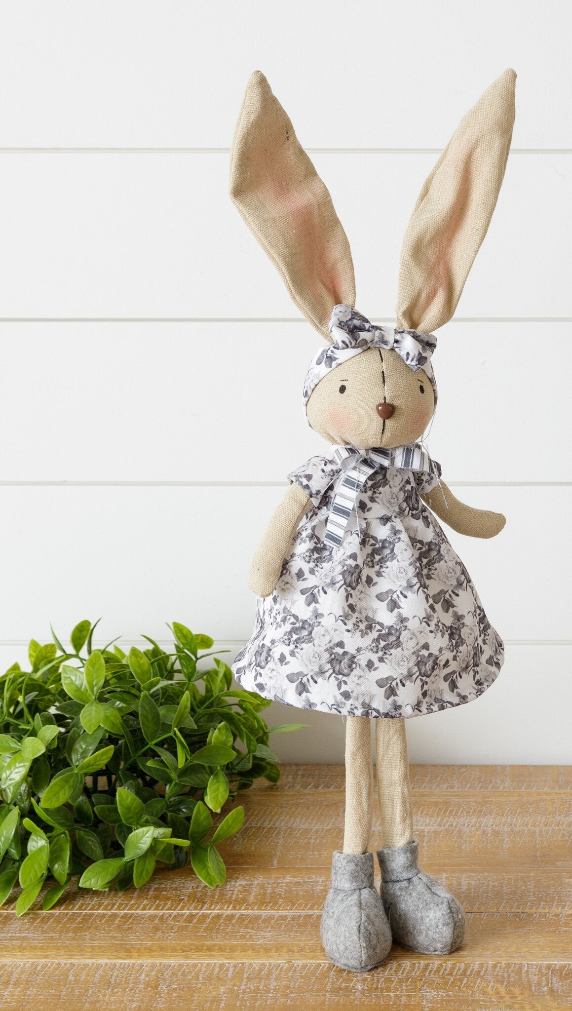 Floral Standing Bunny