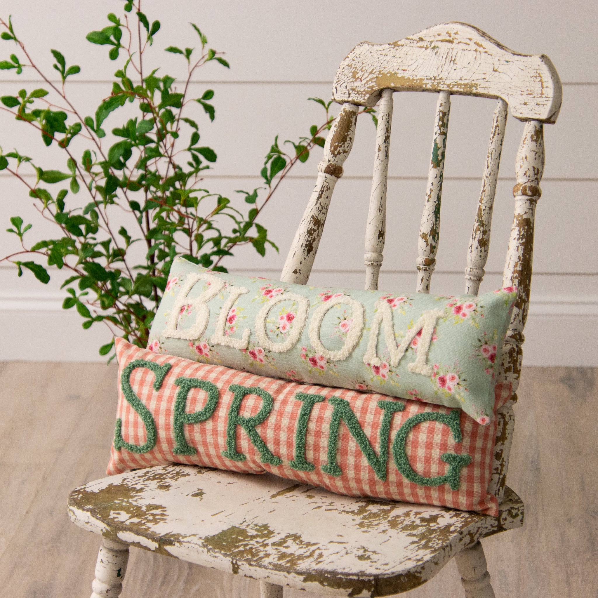 Bloom And Spring Pillows (S/2)