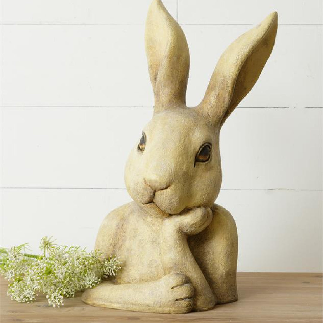 The Waiting Hare Bust