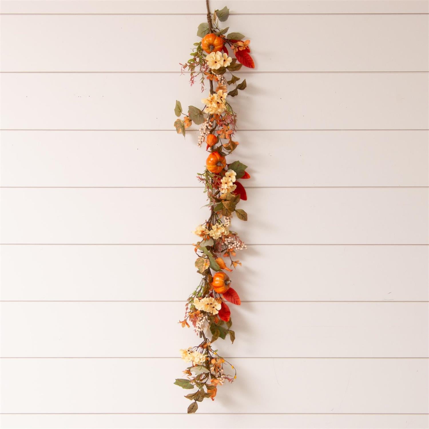 Berries, Fall Foliage, Pumpkins Garland