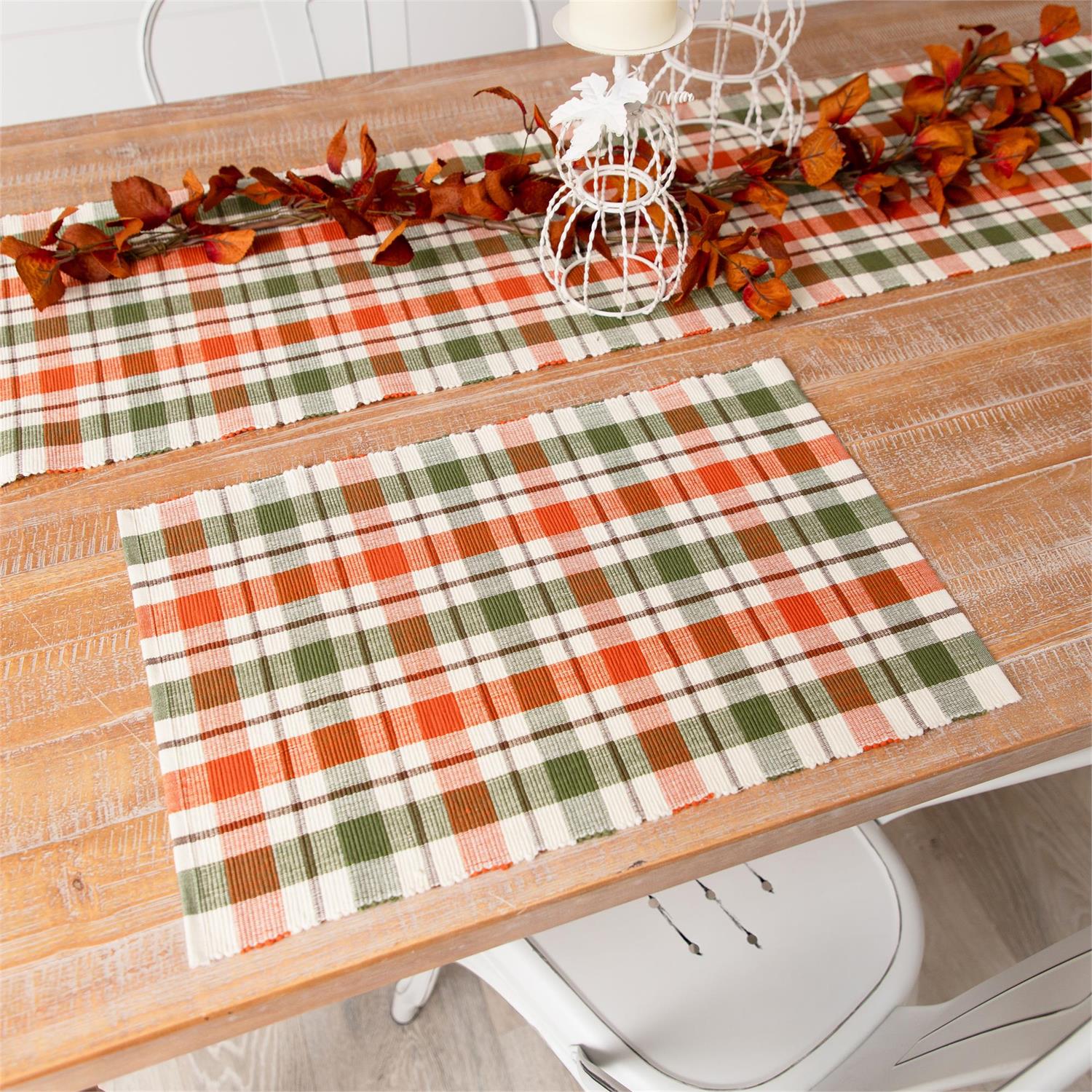 Fall Plaid Placemats (S/4)