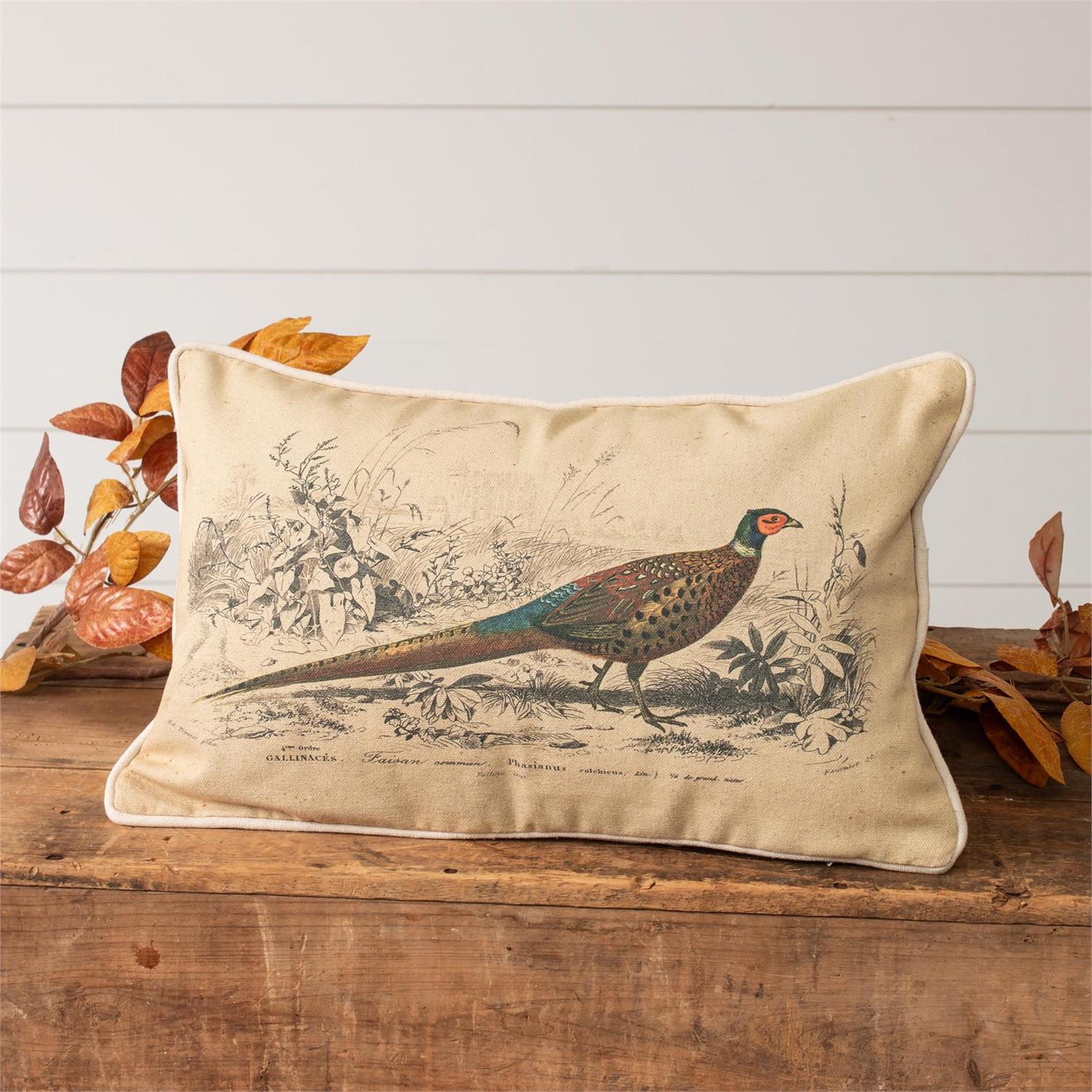 Pheasant Pillow