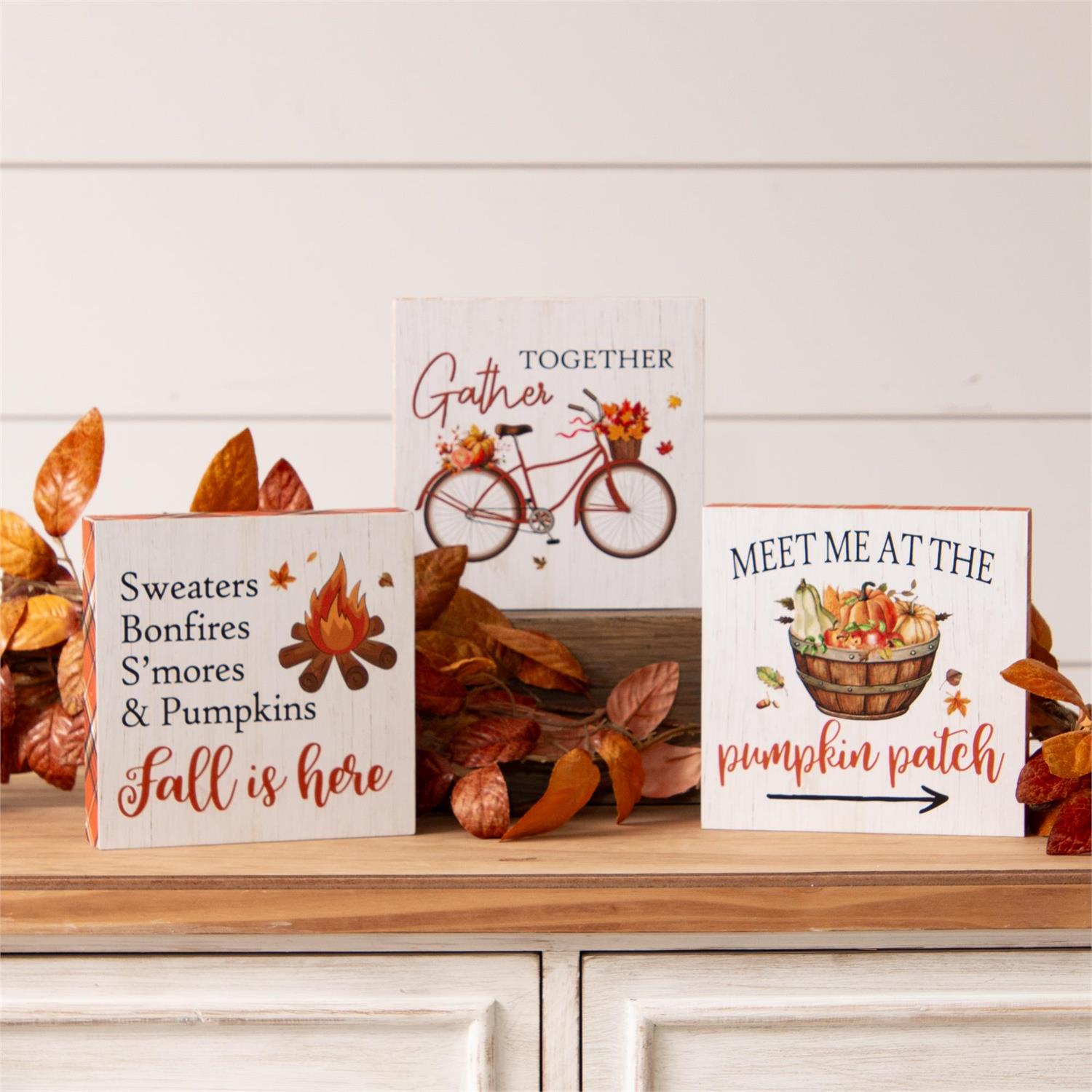 Fall Statement Block Signs (S/3)